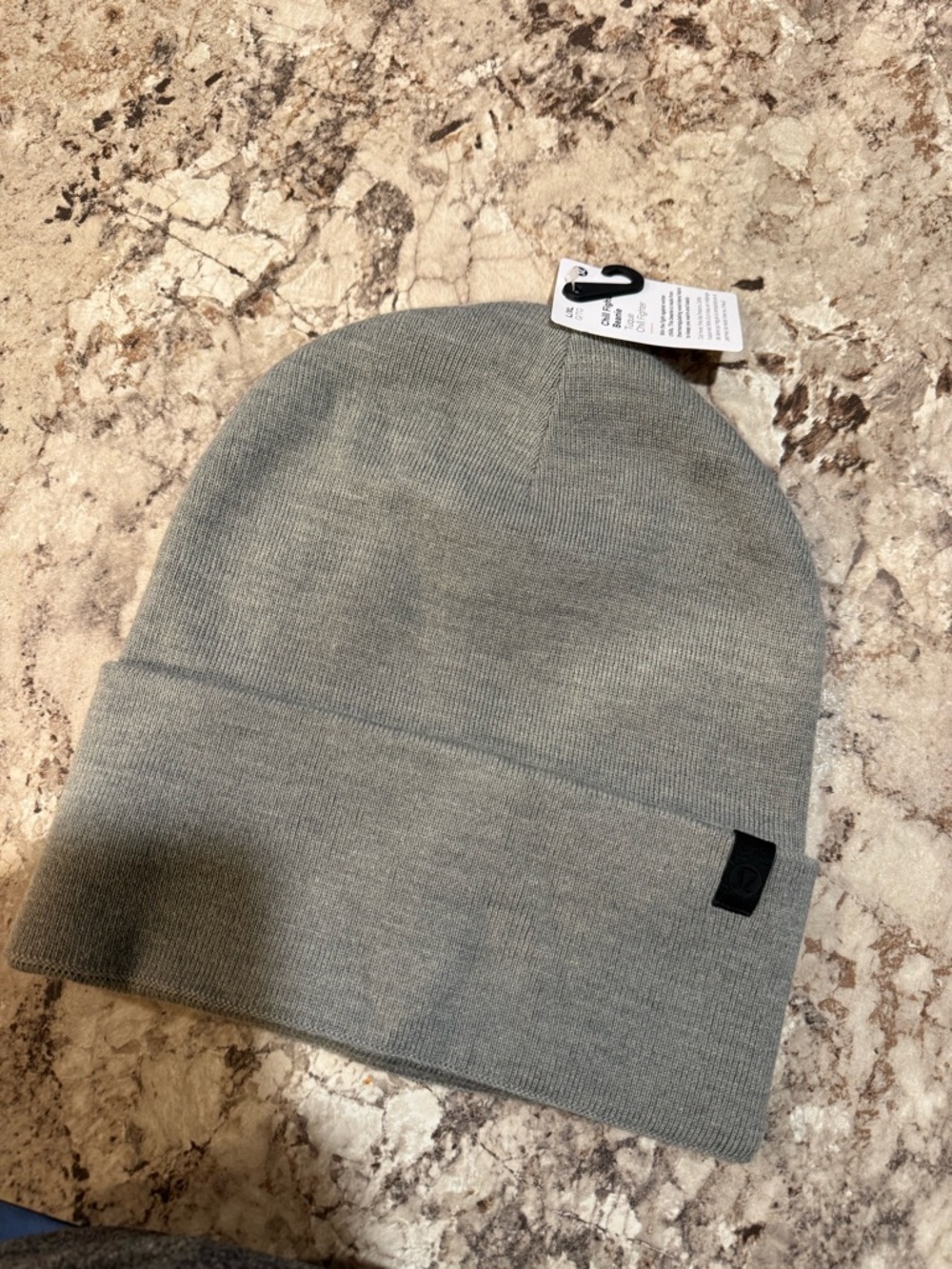 lululemon athletica Men's Light Gray Knit Beanie